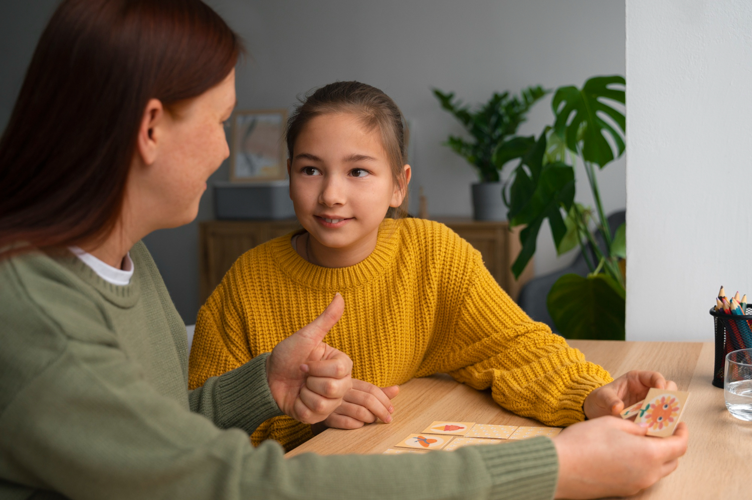 Speech therapy at work